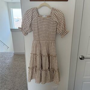 Ivy City Co Gingham Dress